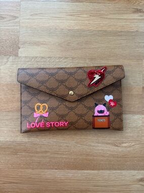 MCM Limited-Edition Envelope Pouch